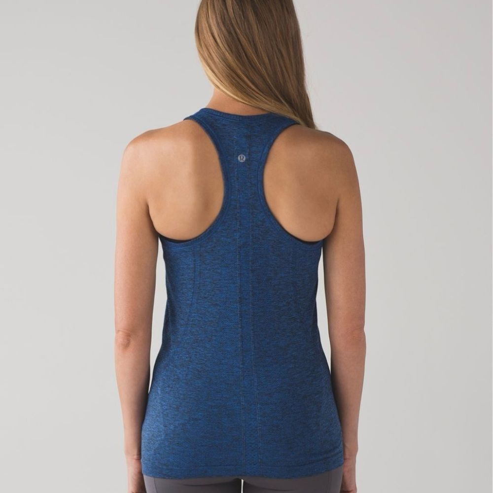 Lululemon Swiftly Tech Blue Racerback Athletic Tank Top Women’s Size 8